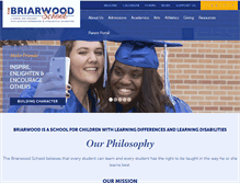 Tablet Screenshot of briarwoodschool.org